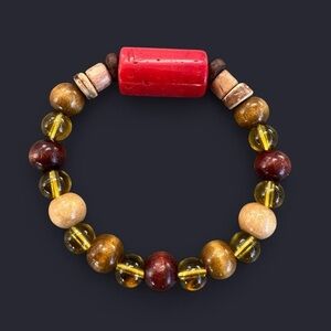 Mixed Bead Boho Bracelet